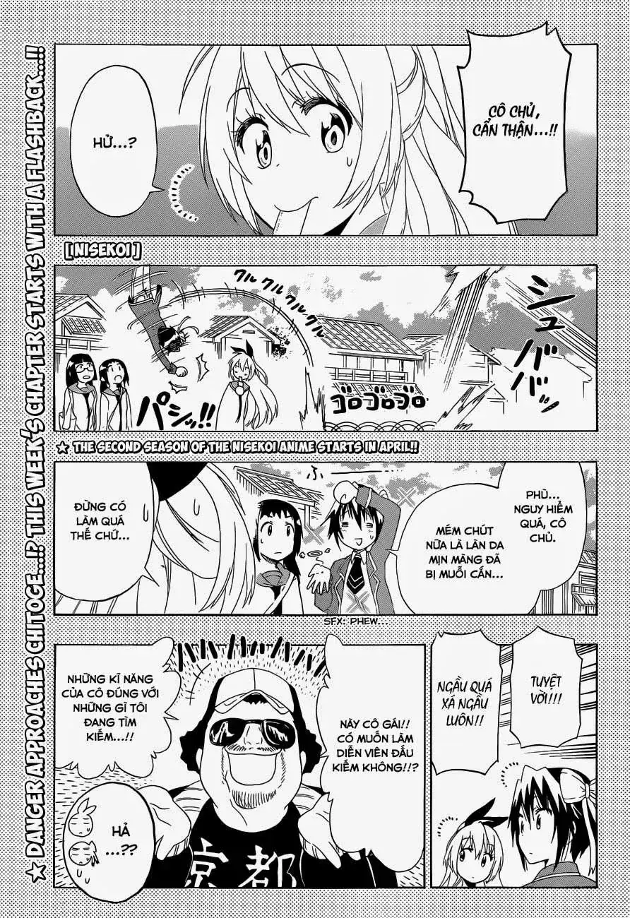 Nisekoi Chapter 153 - Trang 4