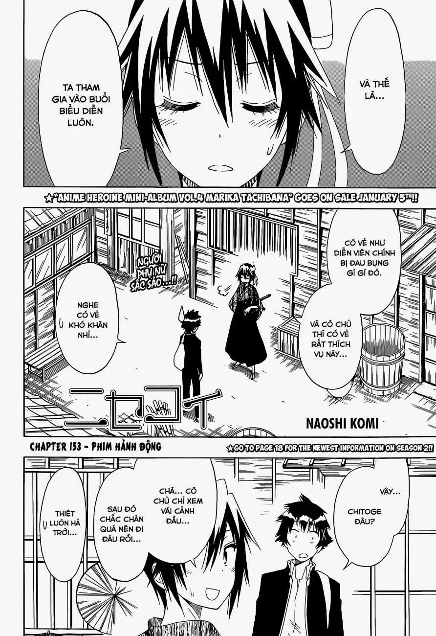 Nisekoi Chapter 153 - Trang 5
