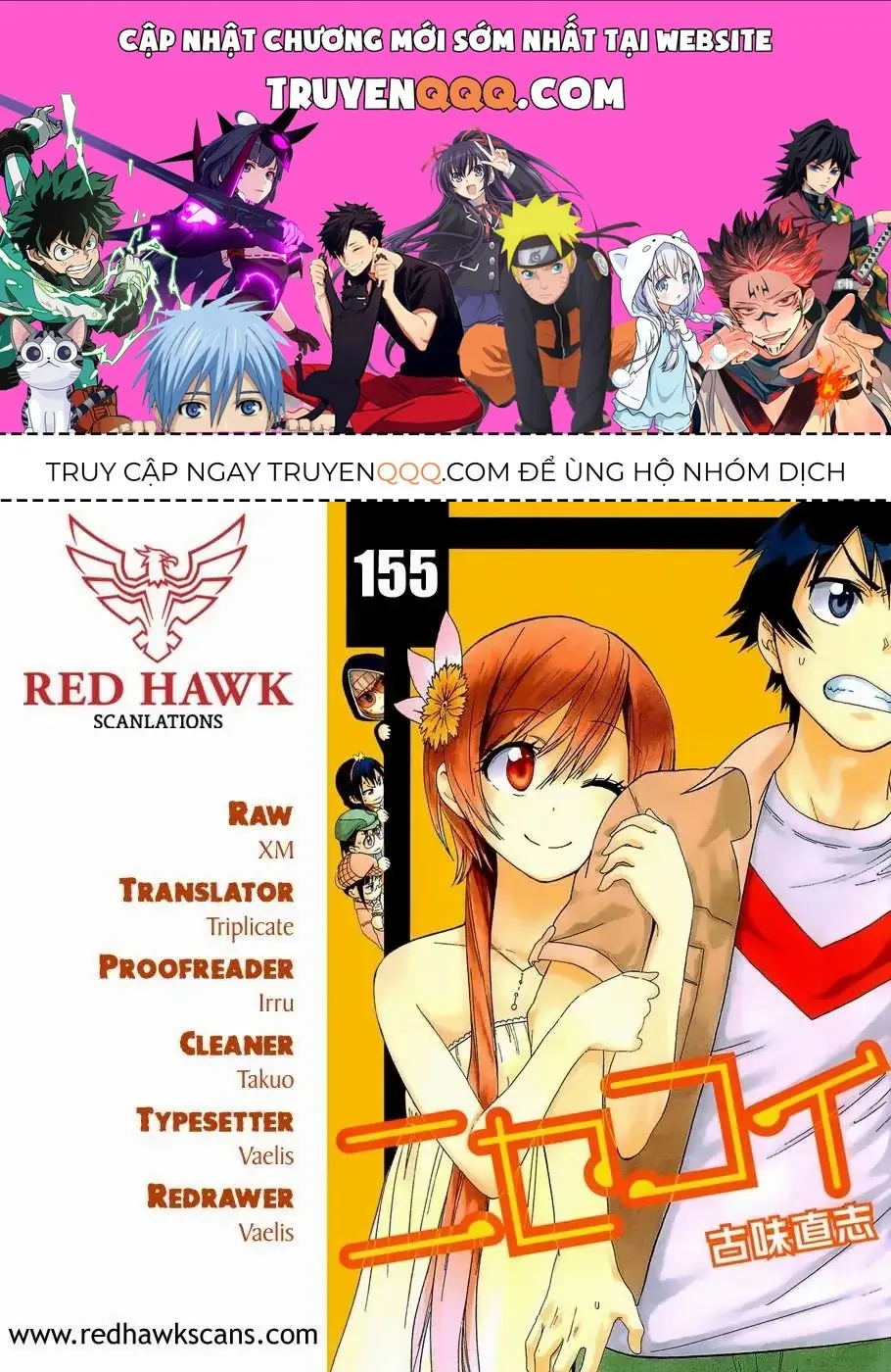 Nisekoi Chapter 155 - Trang 2