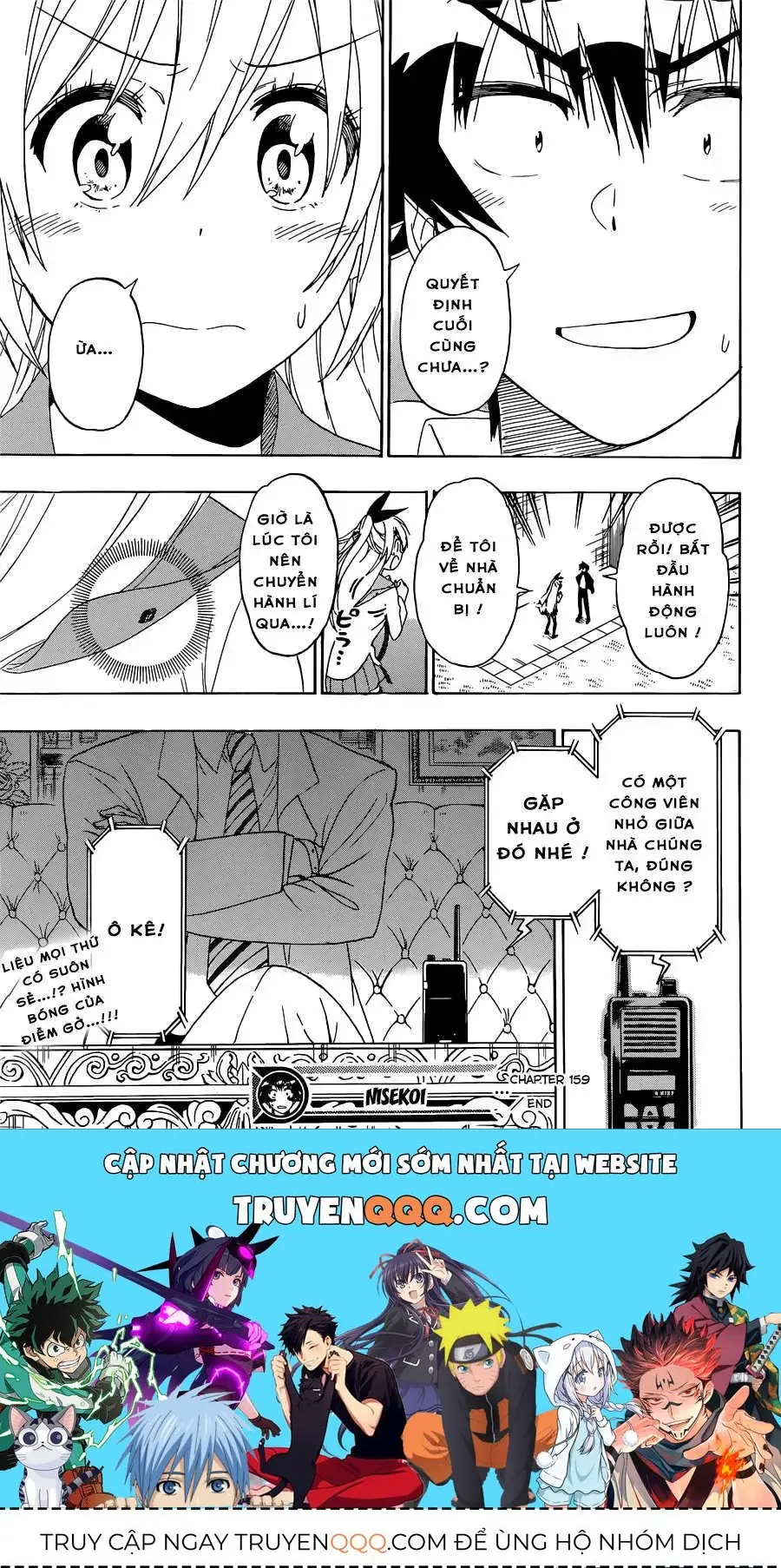 Nisekoi Chapter 159 - Trang 21