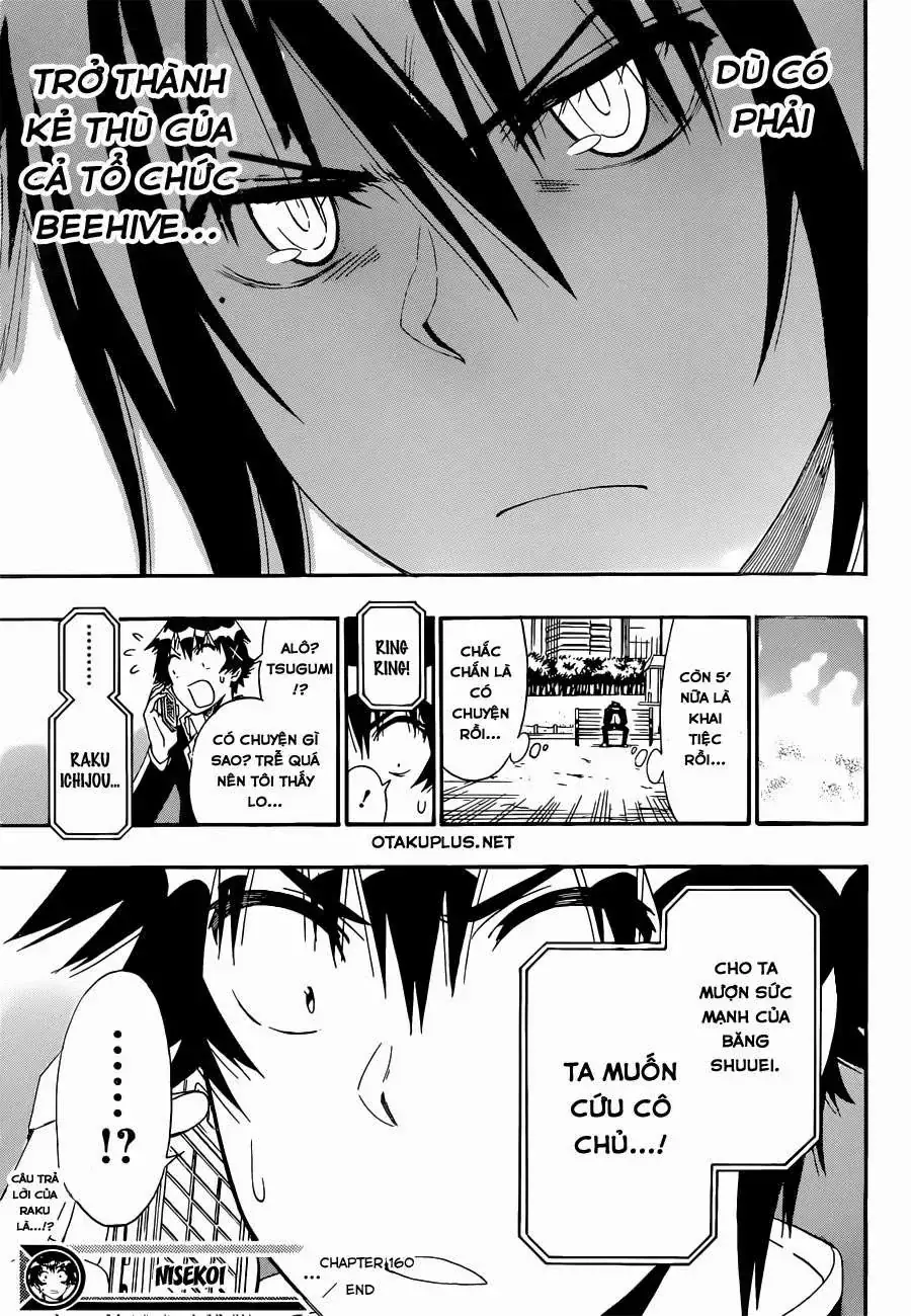 Nisekoi Chapter 160 - Trang 21