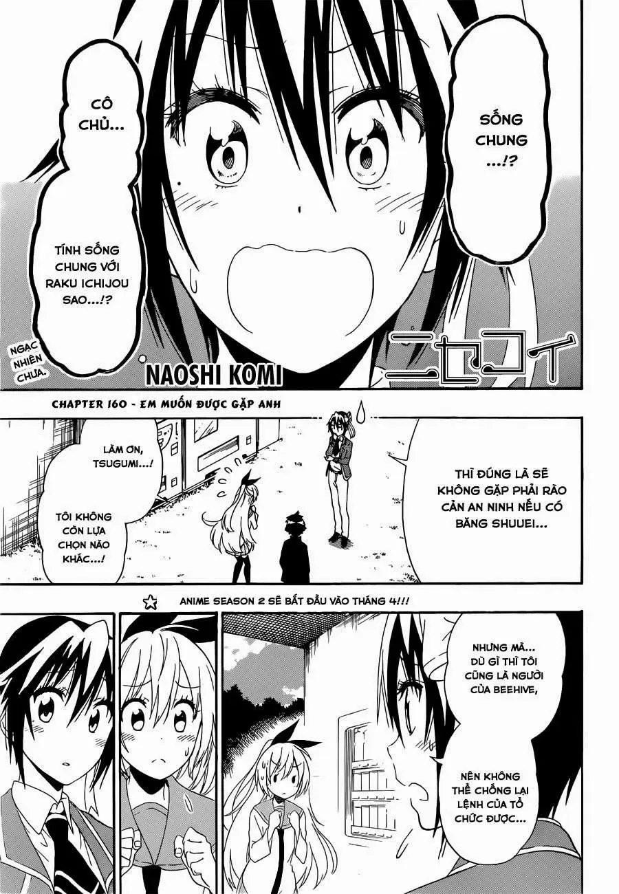 Nisekoi Chapter 160 - Trang 3