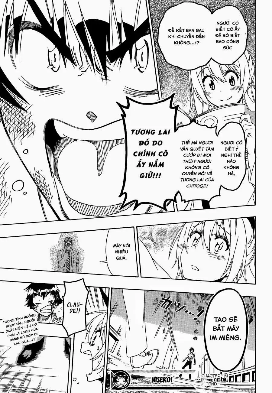 Nisekoi Chapter 161 - Trang 21