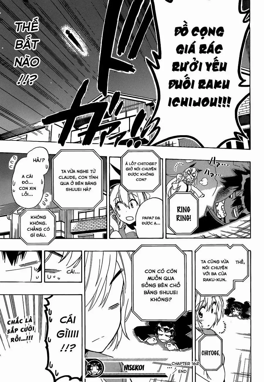 Nisekoi Chapter 162 - Trang 22