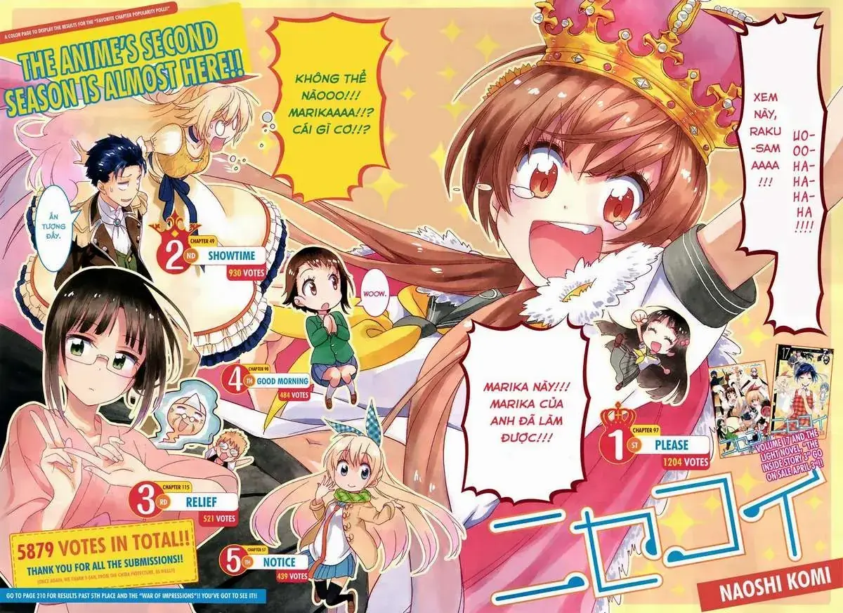 Nisekoi Chapter 164 - Trang 5