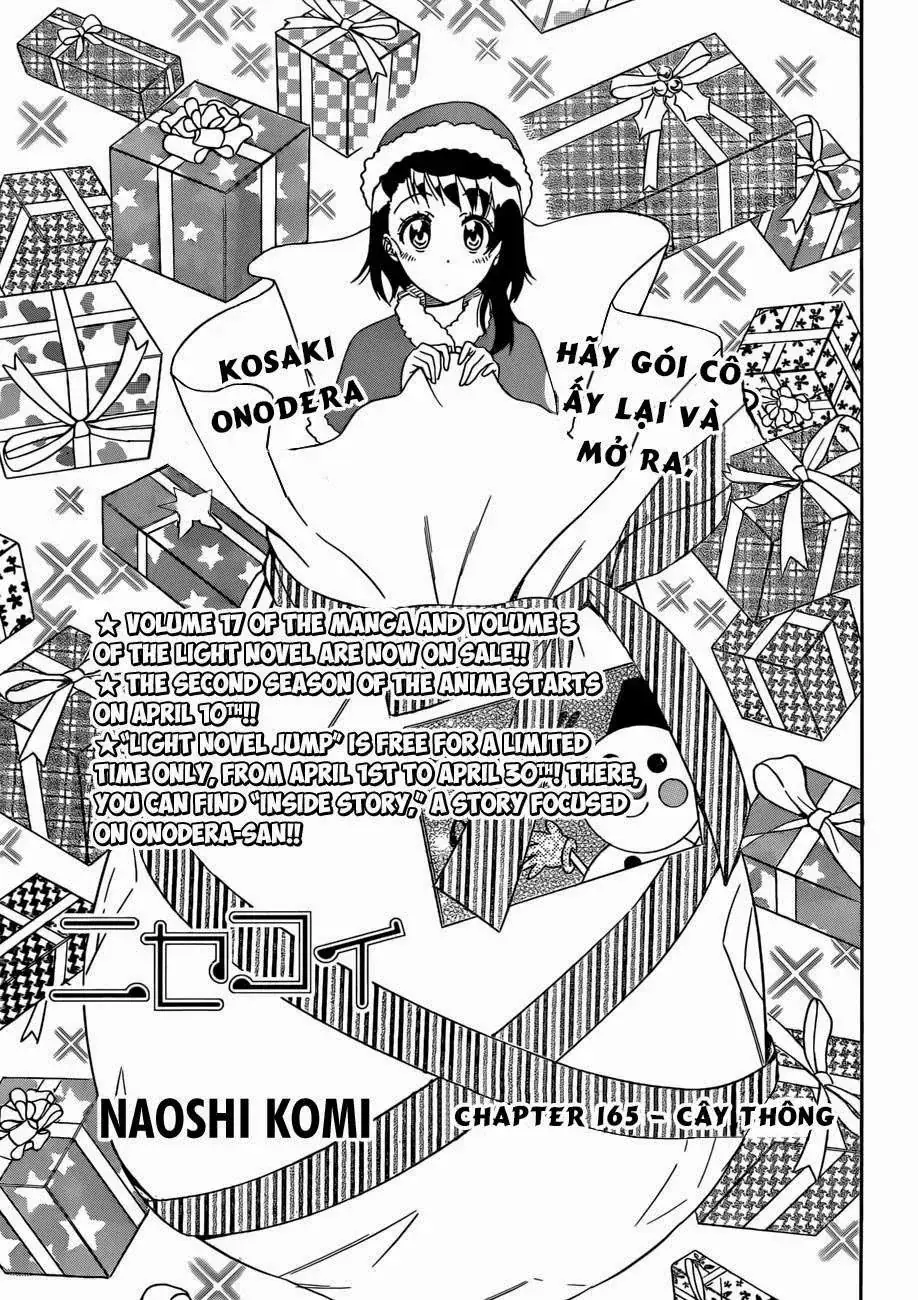 Nisekoi Chapter 165 - Trang 4