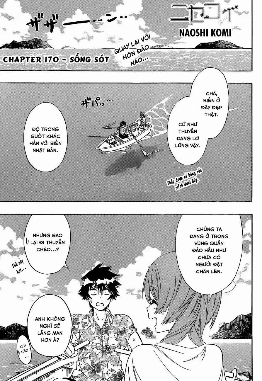 Nisekoi Chapter 170 - Trang 5