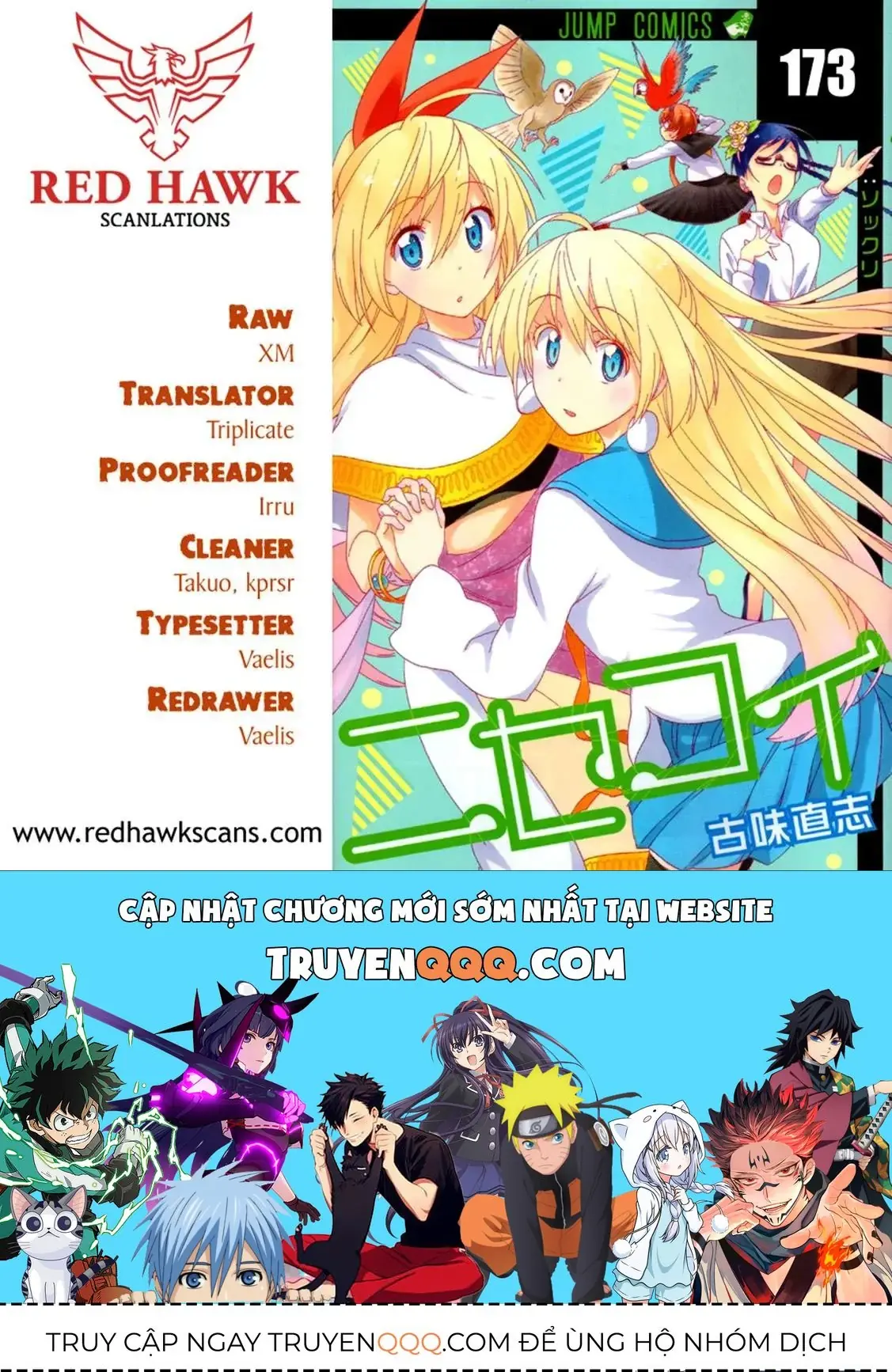 Nisekoi Chapter 173 - Trang 24