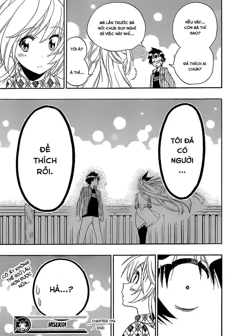Nisekoi Chapter 174 - Trang 22