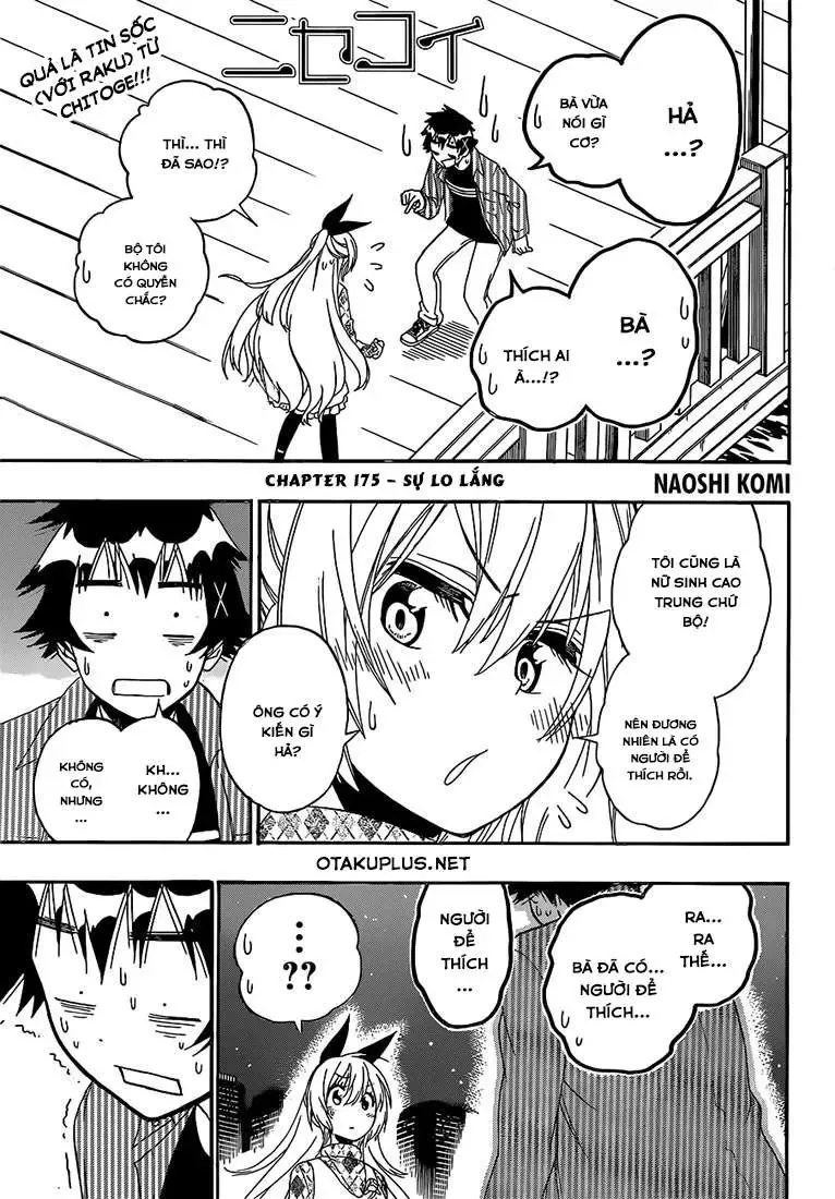 Nisekoi Chapter 175 - Trang 4