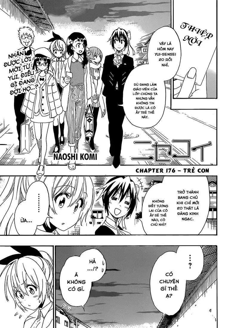 Nisekoi Chapter 176 - Trang 4