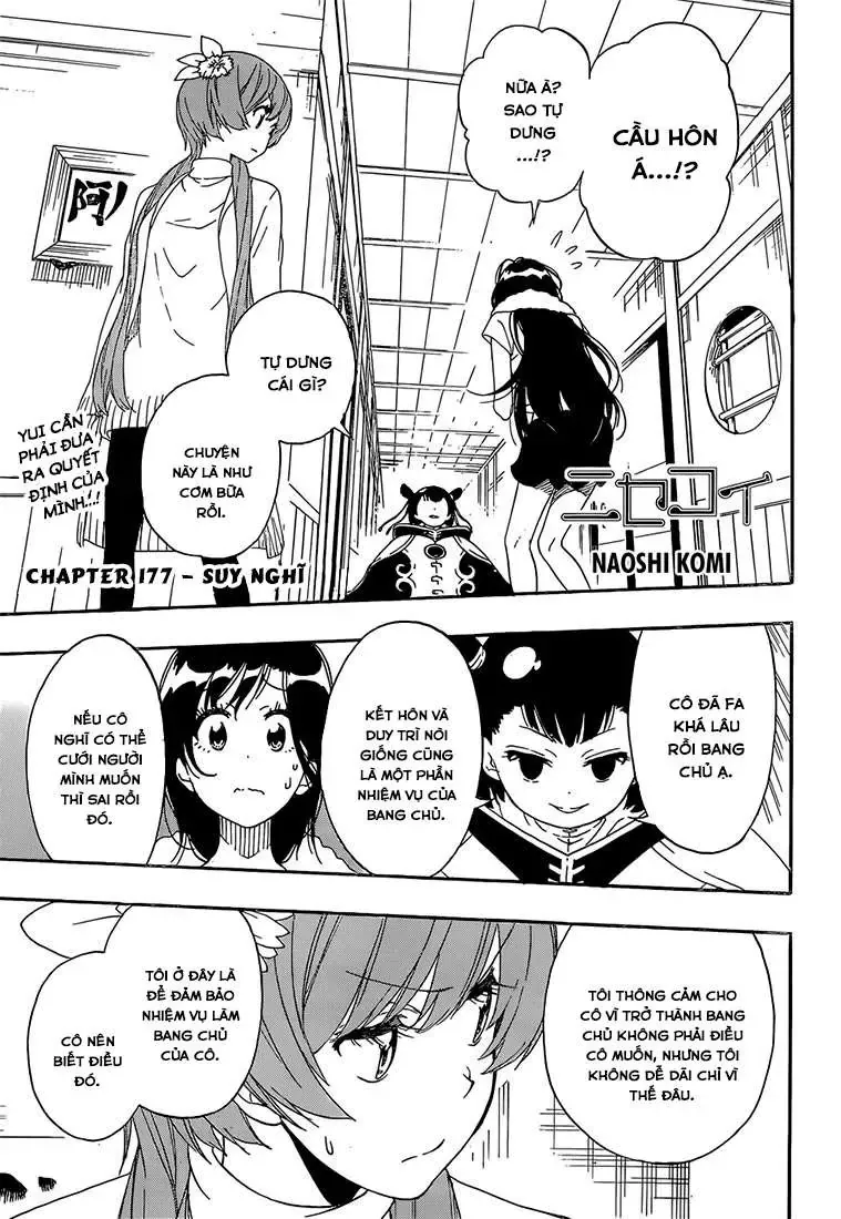 Nisekoi Chapter 177 - Trang 3