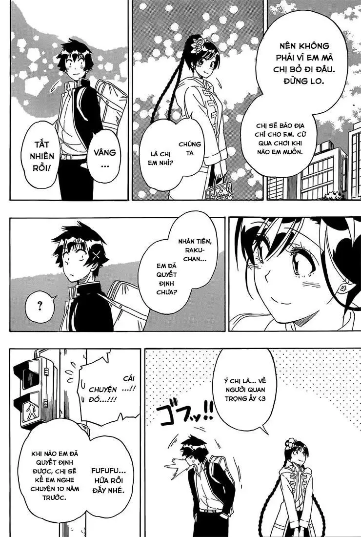 Nisekoi Chapter 179 - Trang 10