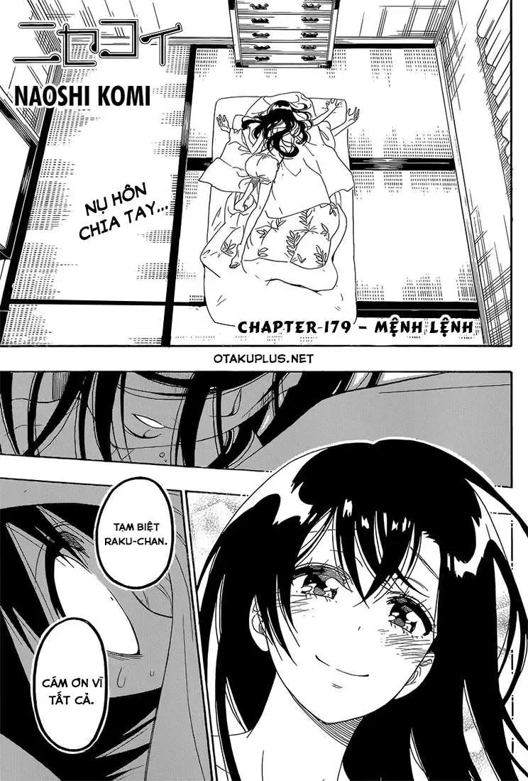 Nisekoi Chapter 179 - Trang 3