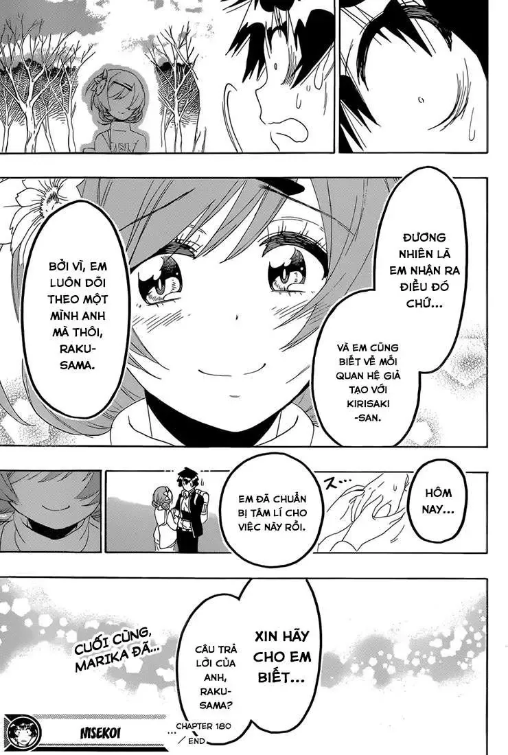 Nisekoi Chapter 180 - Trang 22