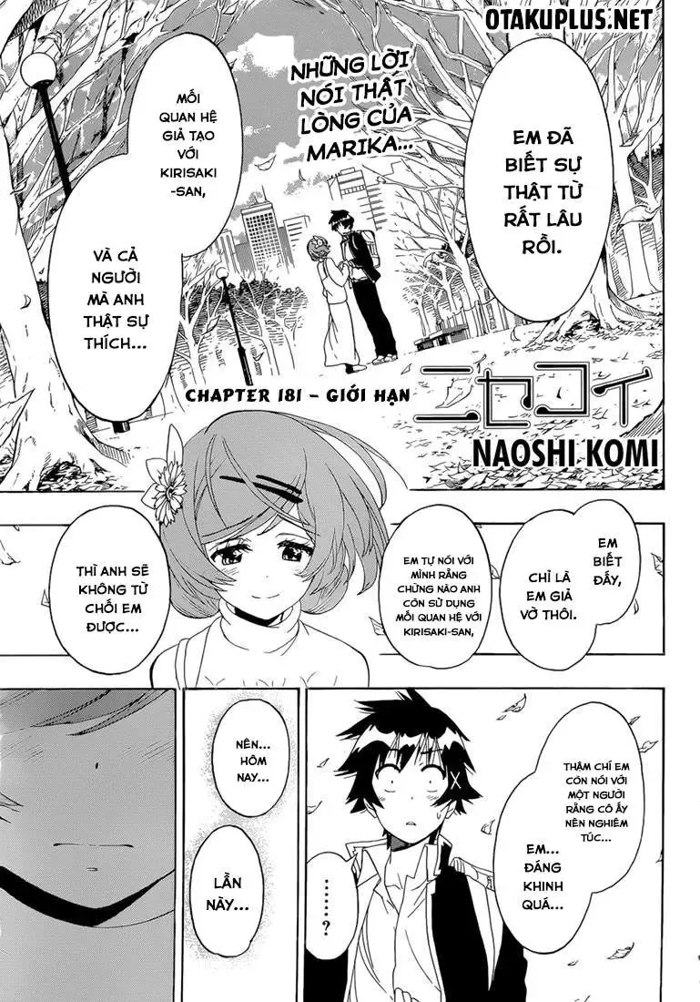 Nisekoi Chapter 181 - Trang 4