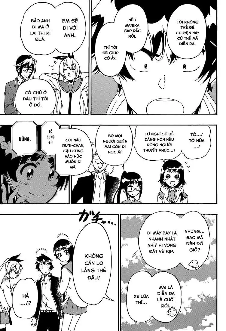 Nisekoi Chapter 182 - Trang 19