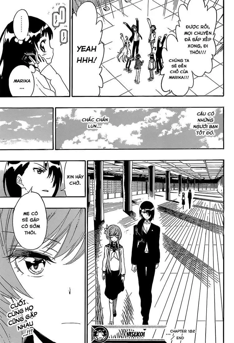 Nisekoi Chapter 182 - Trang 21
