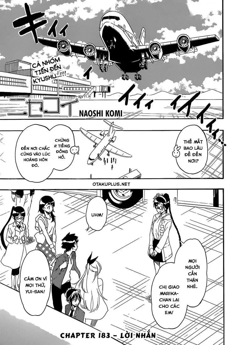 Nisekoi Chapter 183 - Trang 4