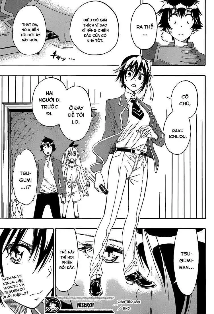 Nisekoi Chapter 184 - Trang 21