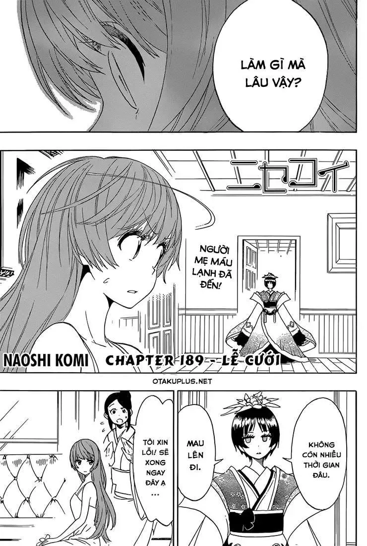 Nisekoi Chapter 189 - Trang 4