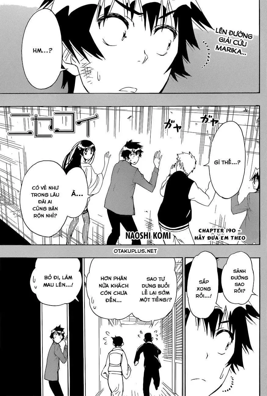 Nisekoi Chapter 190 - Trang 3