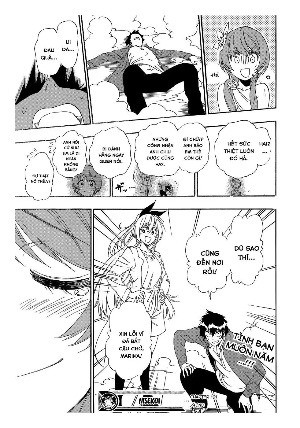 Nisekoi Chapter 191 - Trang 22