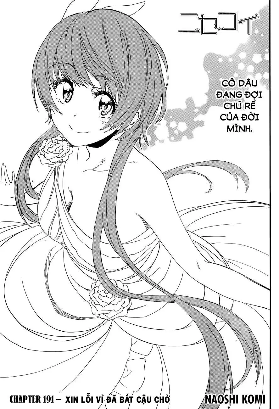 Nisekoi Chapter 191 - Trang 4