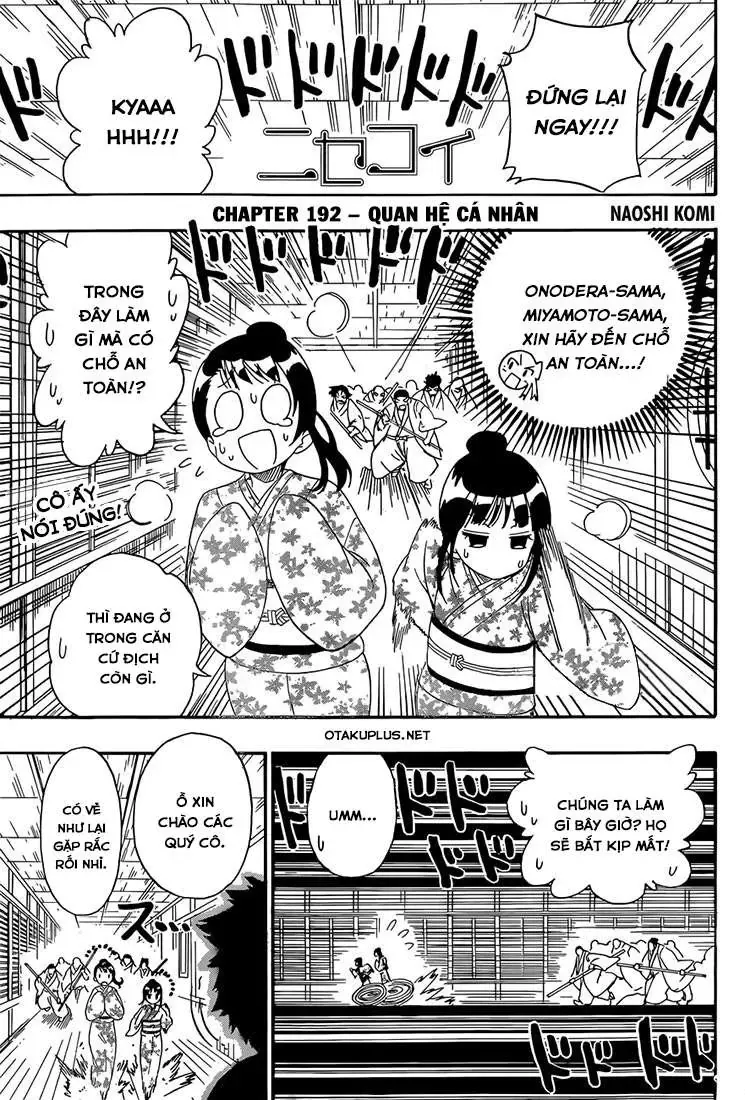 Nisekoi Chapter 192 - Trang 4