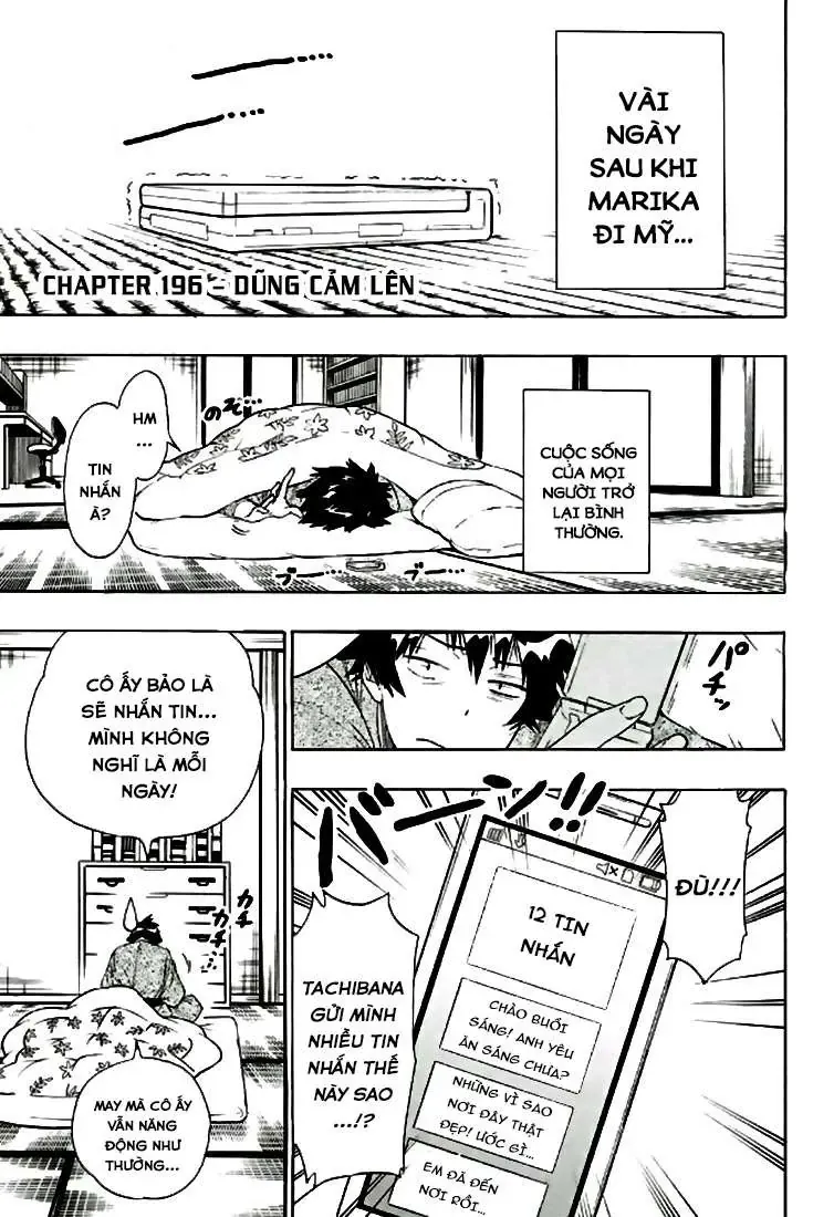 Nisekoi Chapter 196 - Trang 9