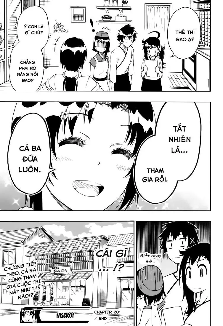 Nisekoi Chapter 201 - Trang 23