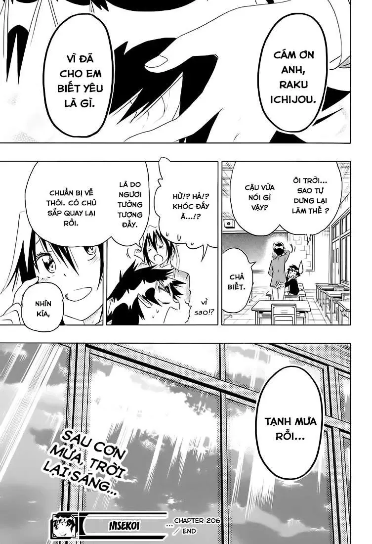 Nisekoi Chapter 206 - Trang 23