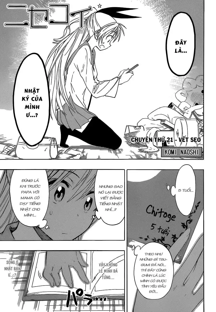 Nisekoi Chapter 21 - Trang 3