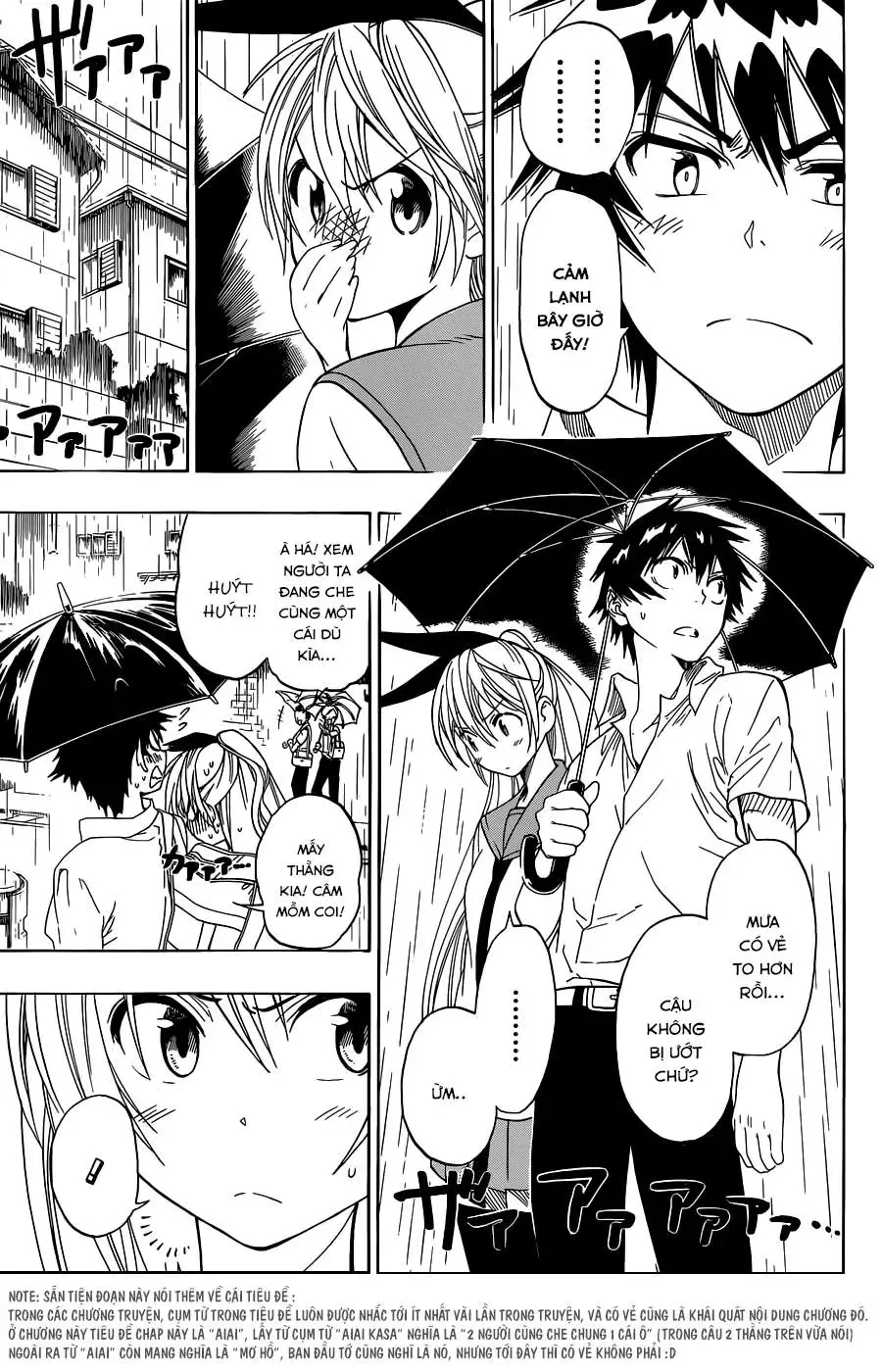 Nisekoi Chapter 32 - Trang 10