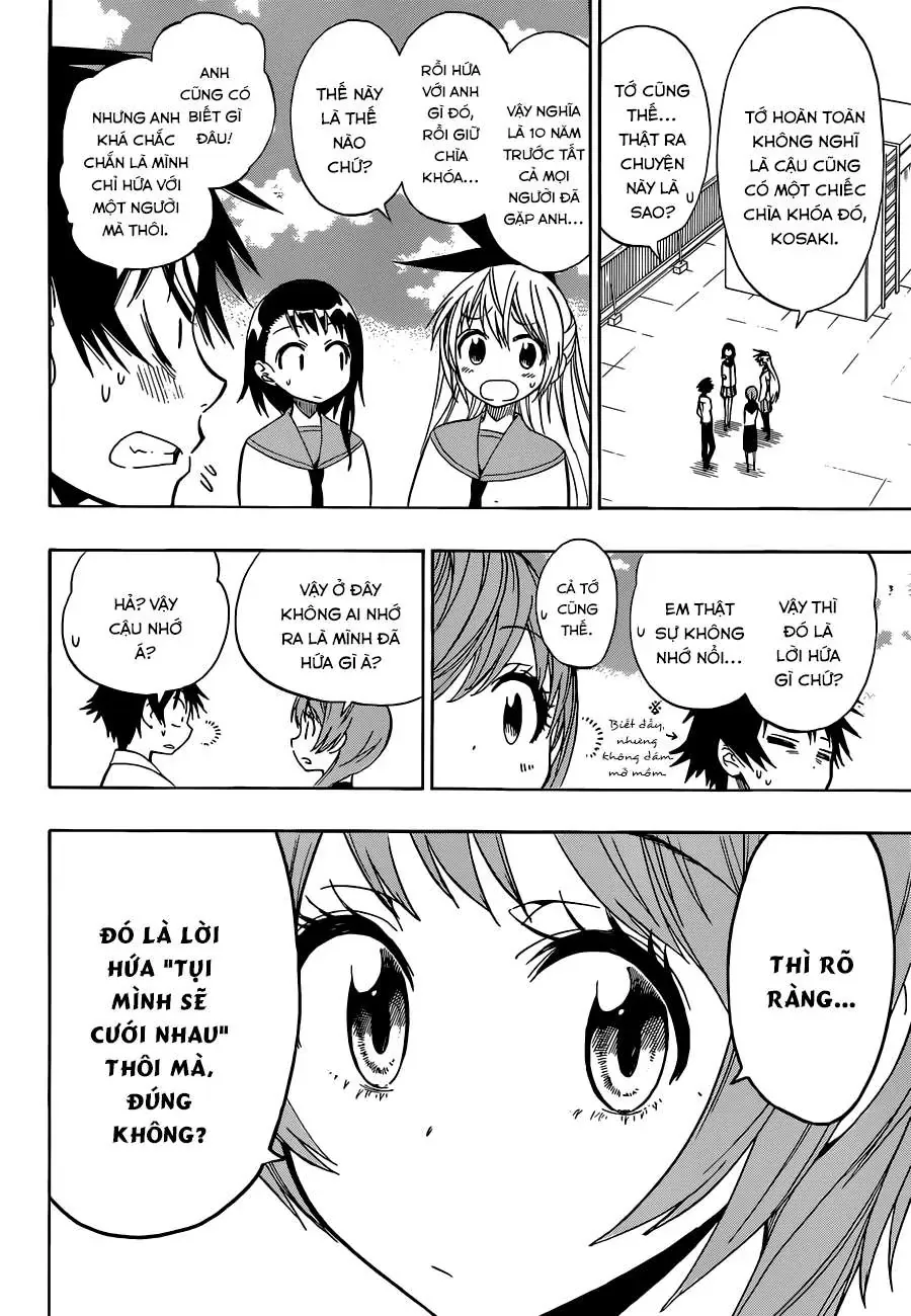 Nisekoi Chapter 36 - Trang 14