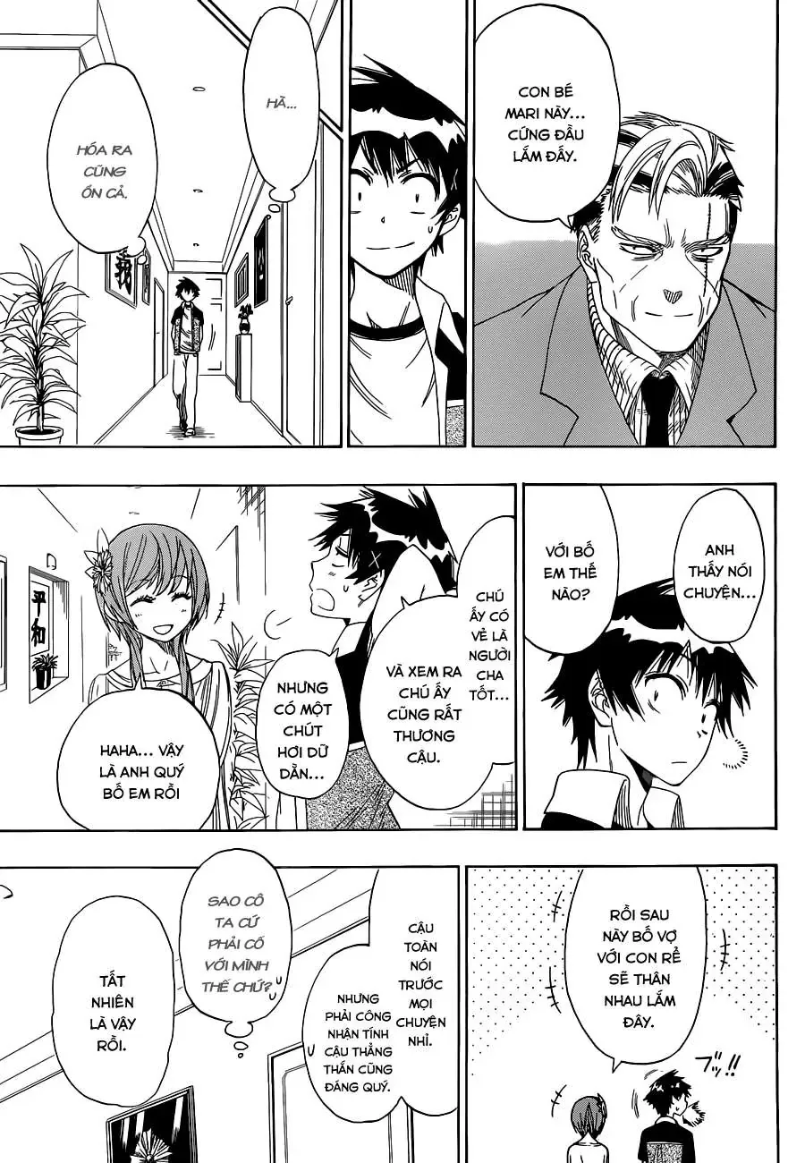 Nisekoi Chapter 37 - Trang 17