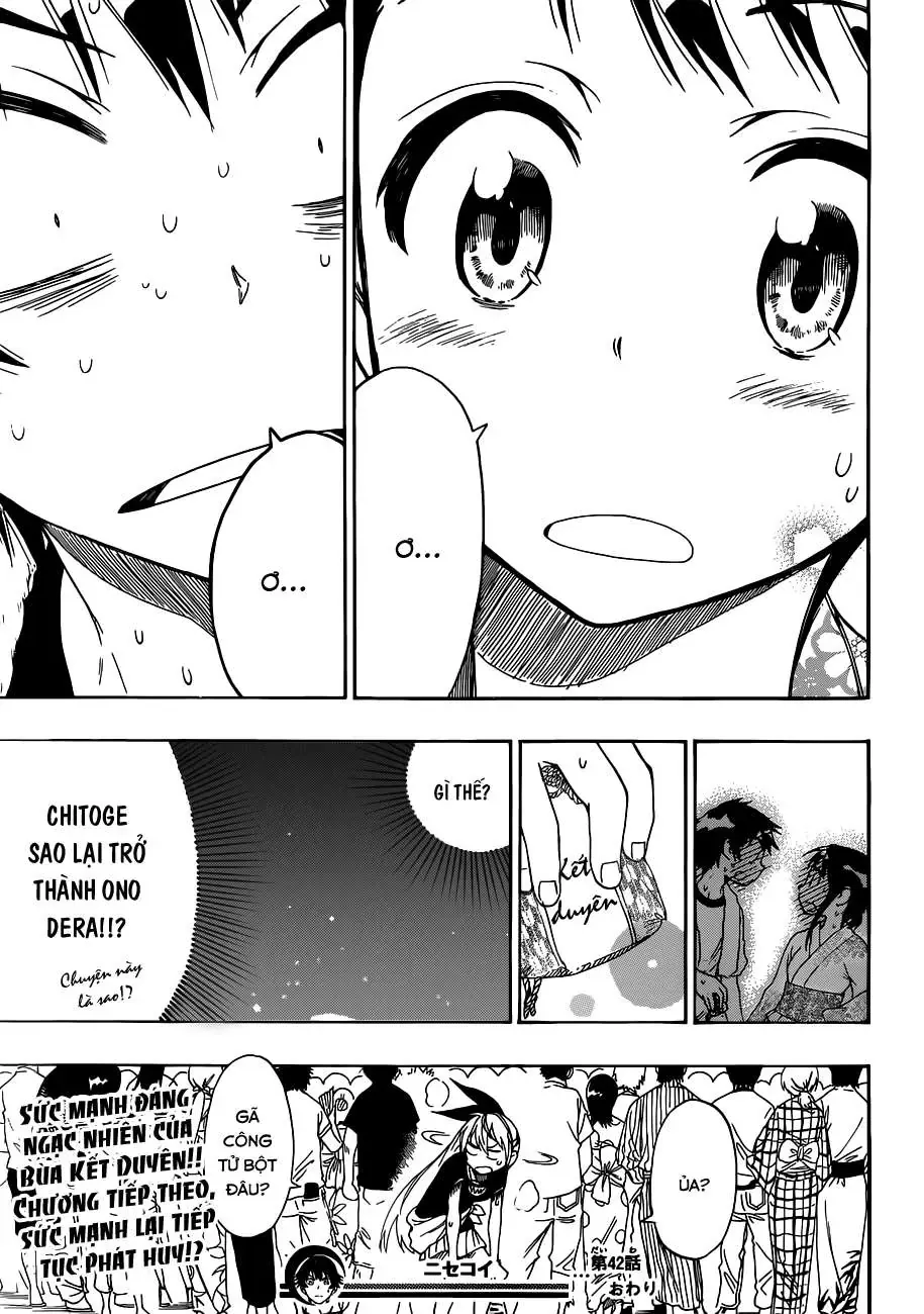 Nisekoi Chapter 42 - Trang 22