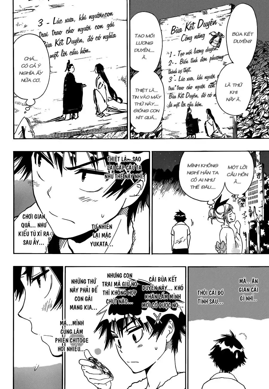 Nisekoi Chapter 43 - Trang 16