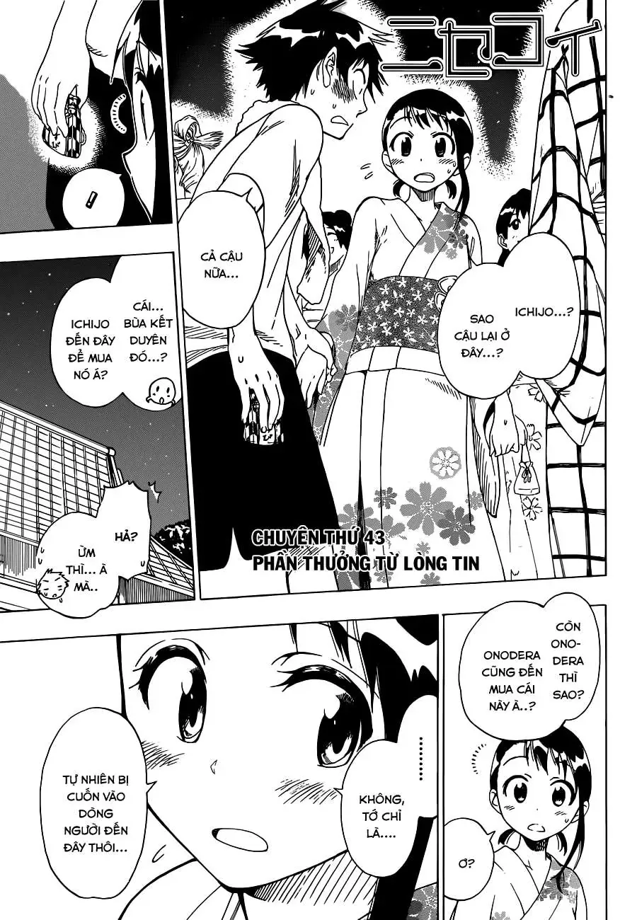 Nisekoi Chapter 43 - Trang 3