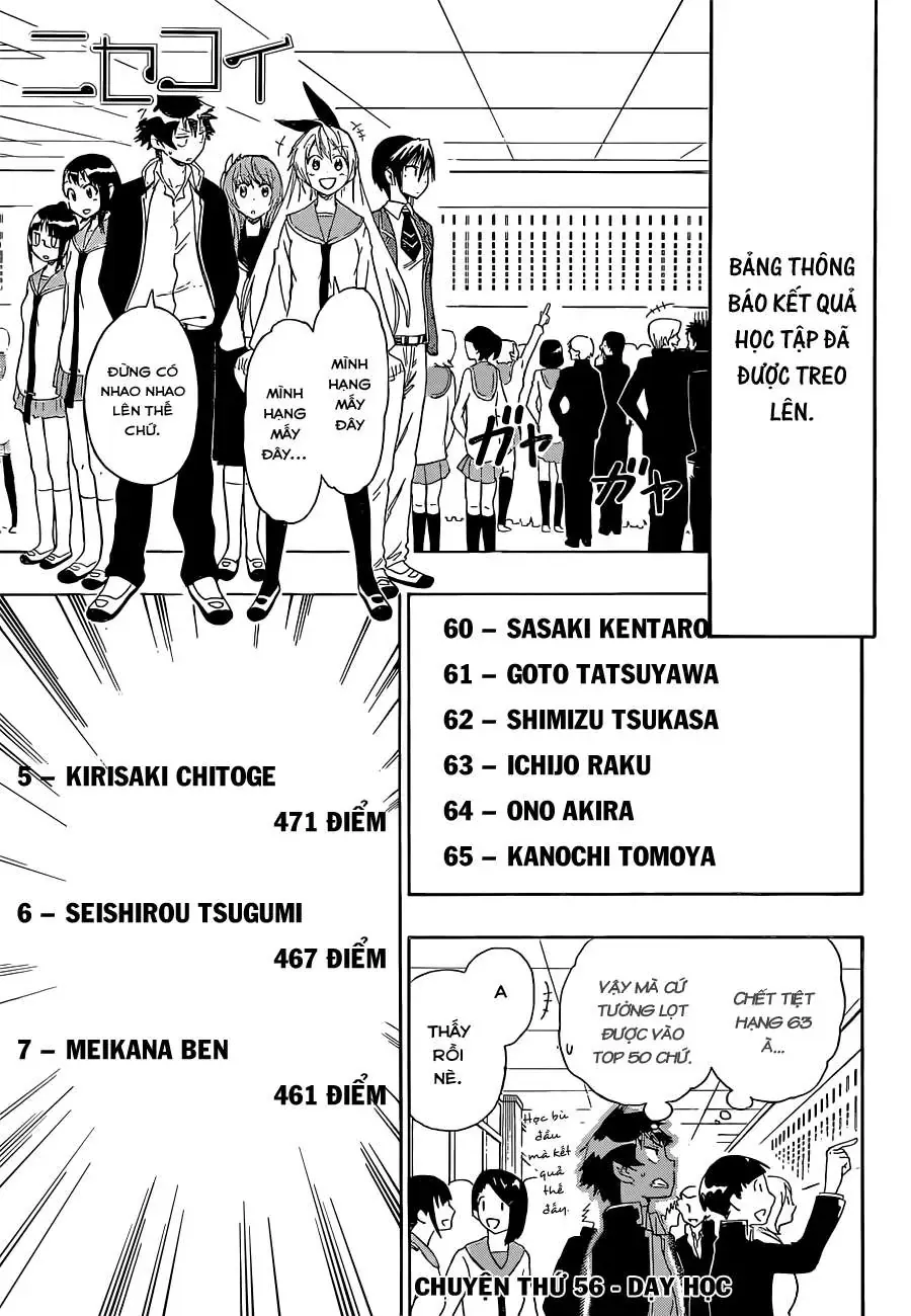 Nisekoi Chapter 56 - Trang 4