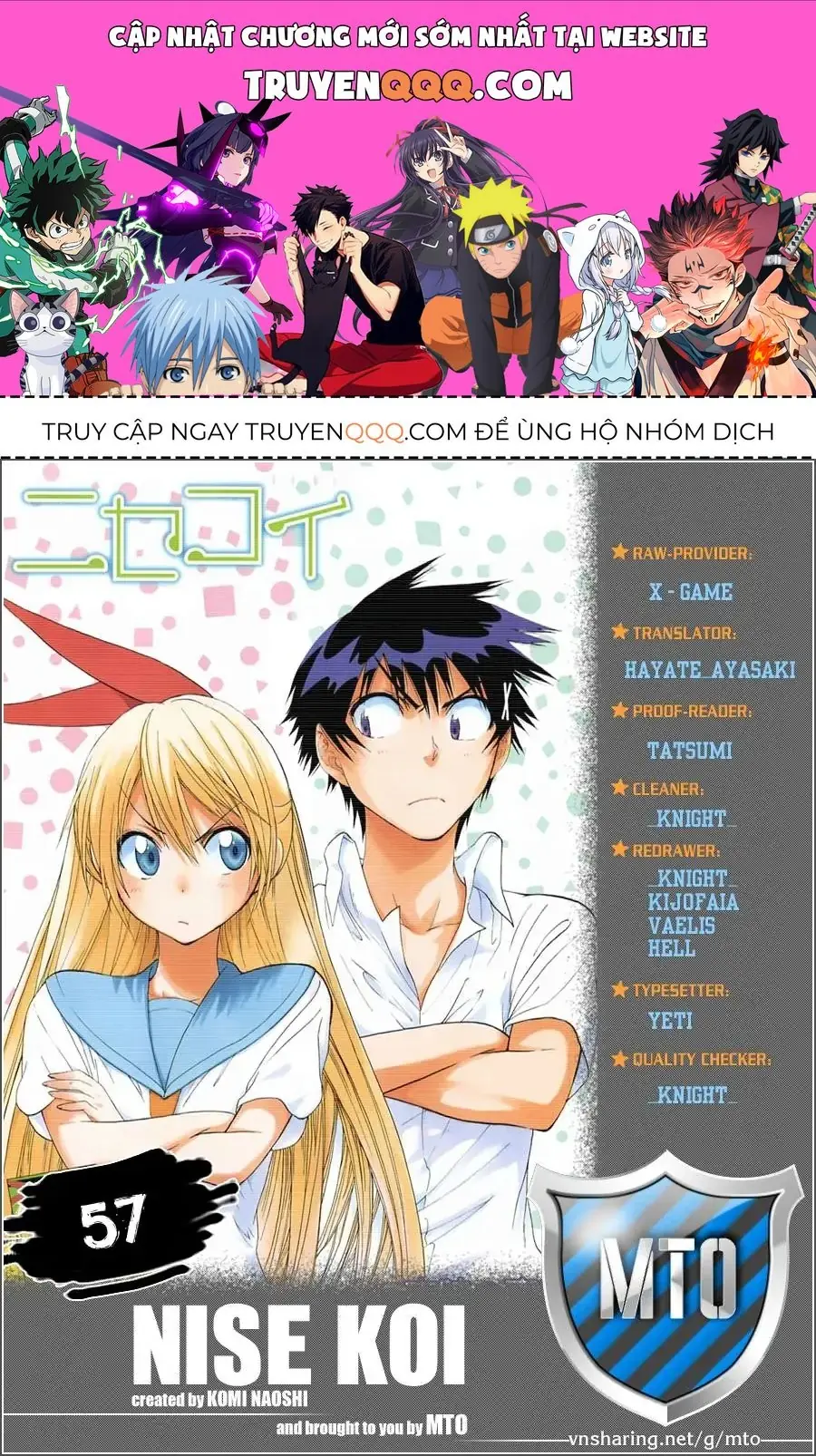 Nisekoi Chapter 57 - Trang 2