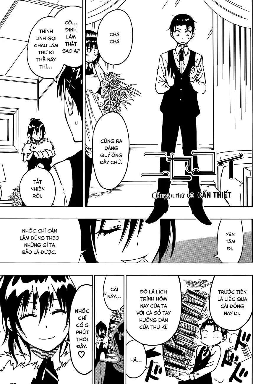 Nisekoi Chapter 60 - Trang 3