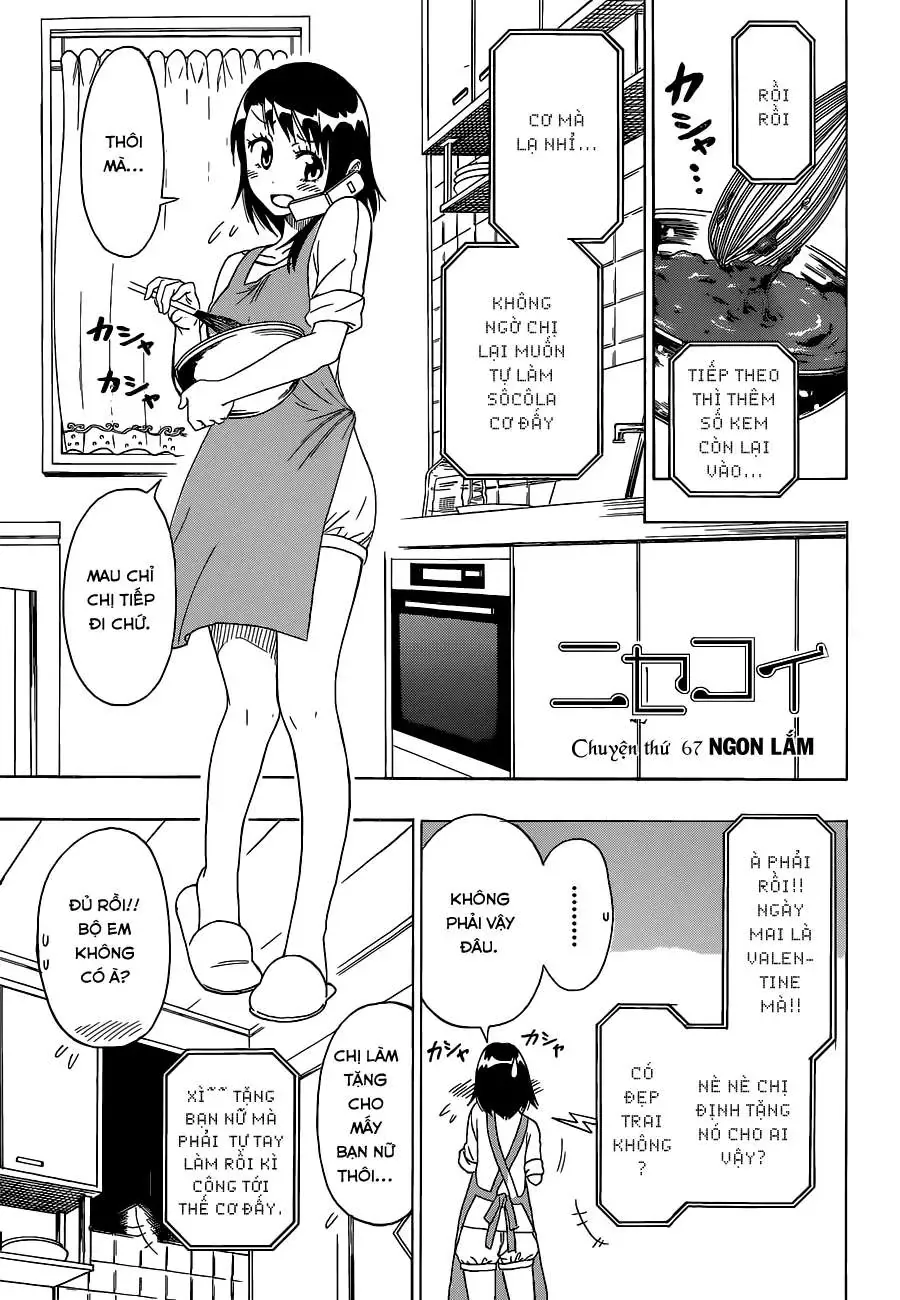Nisekoi Chapter 67 - Trang 3