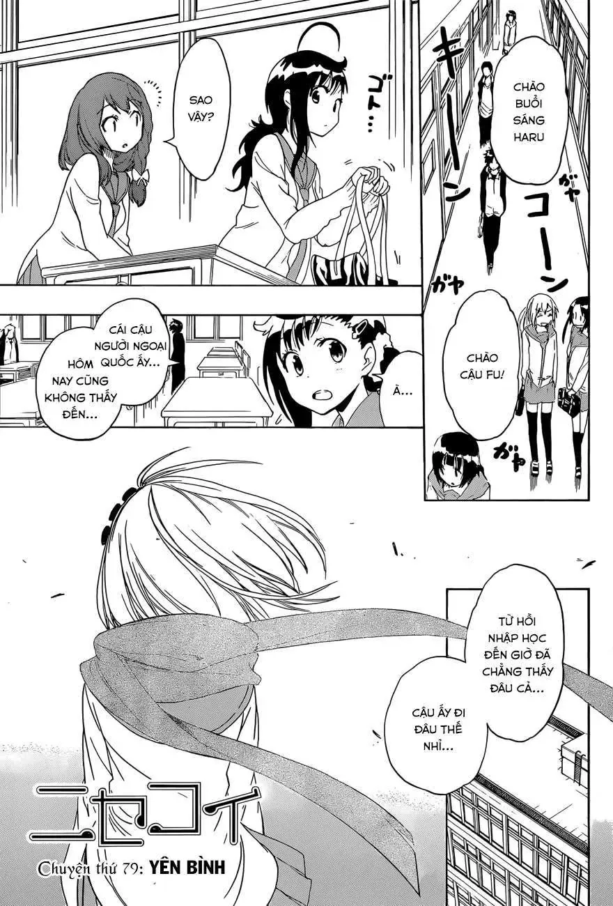 Nisekoi Chapter 79 - Trang 3