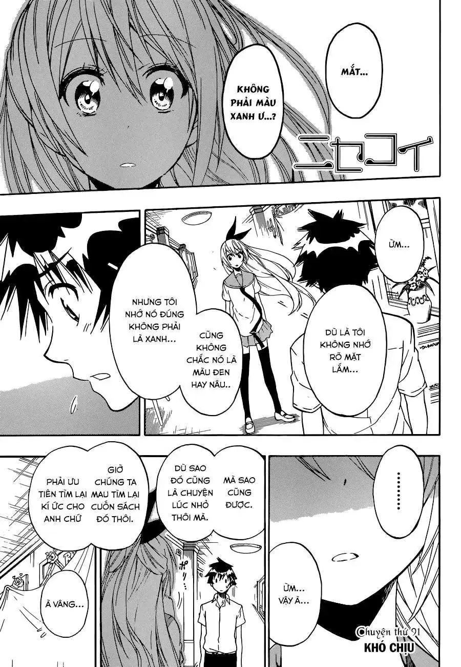 Nisekoi Chapter 91 - Trang 3