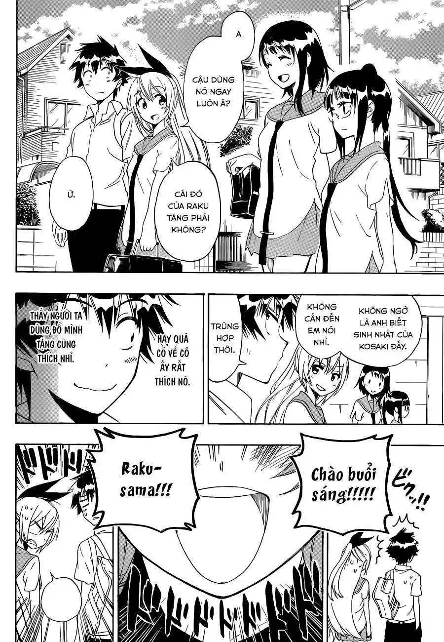 Nisekoi Chapter 95 - Trang 4