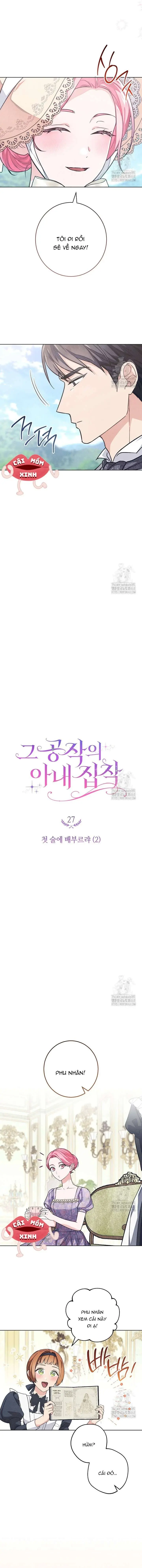 Nỗi Ám Ảnh Dành Cho Công Tước Phu Nhân Chapter 27 - Trang 4