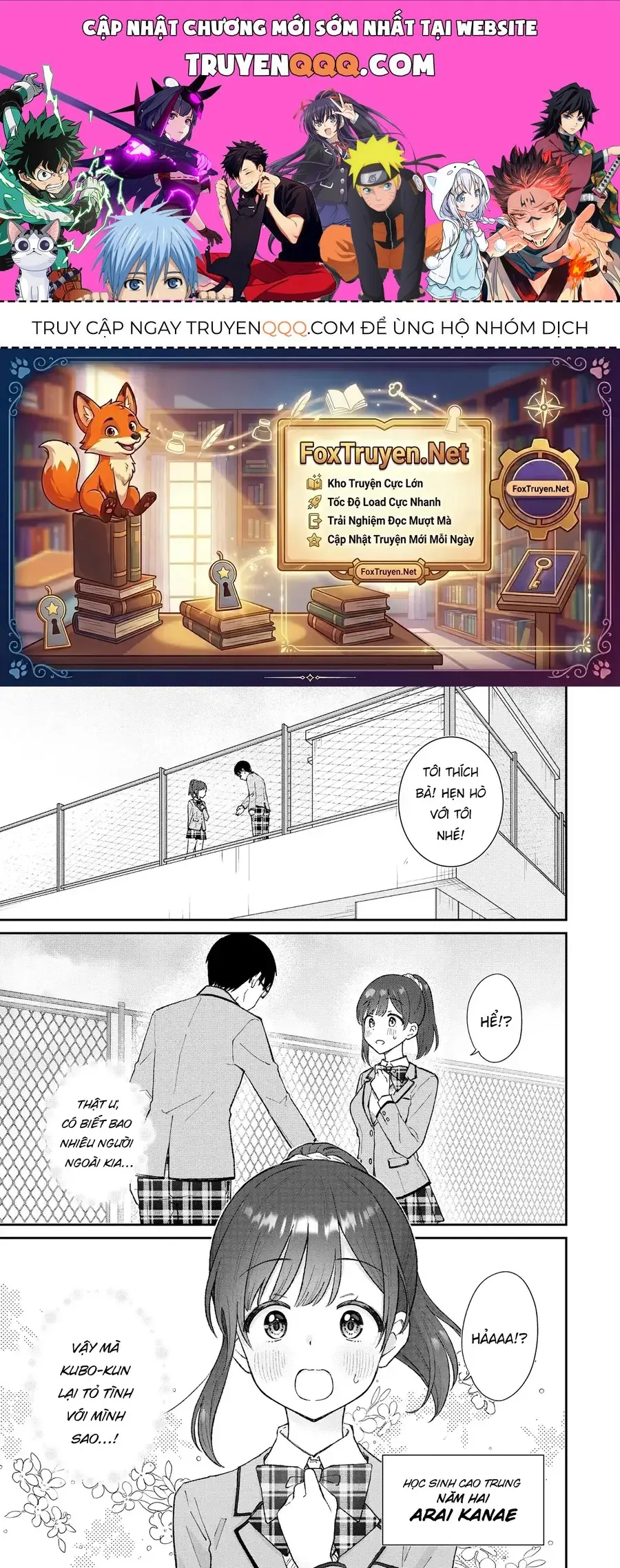 Nonderi Kubo Wa Genjitsu No Koi Ga Shiritai Chapter 1 - Trang 2
