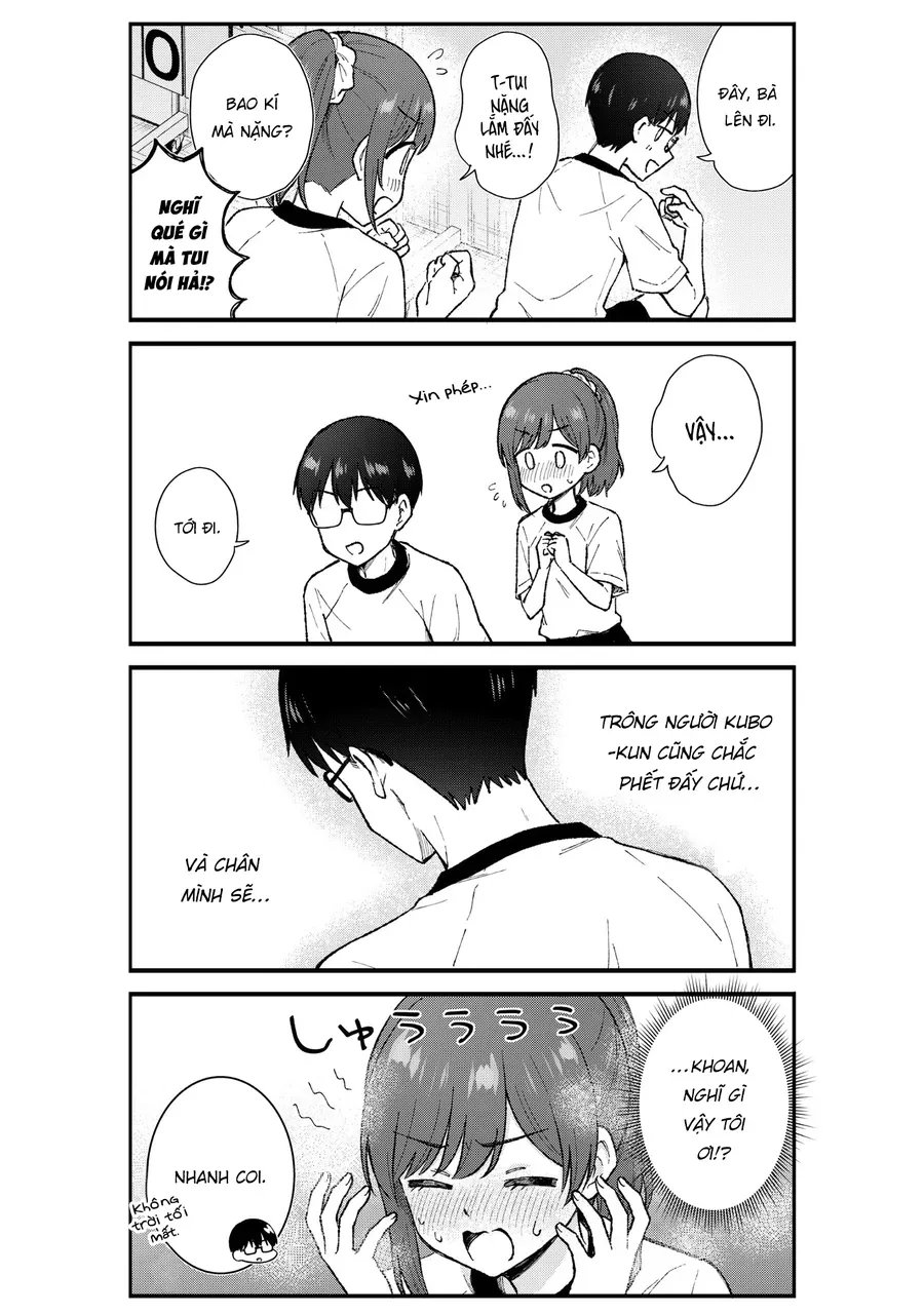 Nonderi Kubo Wa Genjitsu No Koi Ga Shiritai Chapter 4 - Trang 9