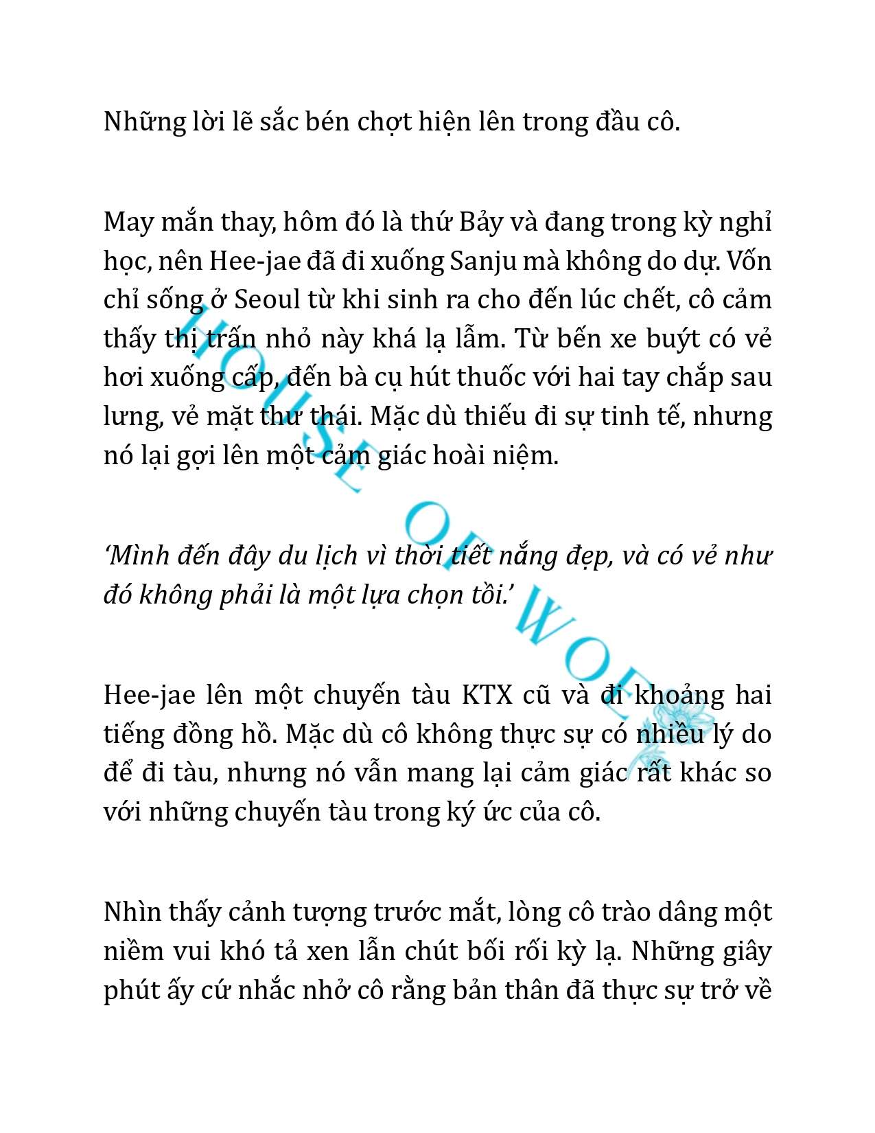 [NOVEL] CON ĐƯỜNG ĐẾN VỚI EM Chapter 4 - Trang 5